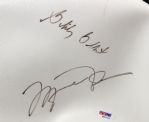 2000's Ameritech Senior Open Signed Golf Bag w/ 74 Signatures Including Michael Jordan, Lee Trevino, Hale Irwin & More (PSA/DNA)