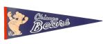 1950's-60's Chicago Bears Pennant Collection - Lot of 2