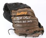 2003 Tyler Clippard Gulf Coast Yankees Signed Game Used Kelley Fielders Mitt (MEARS LOA/JSA)
