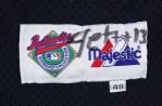 1995 Jim Leyritz New York Yankee Signed Game Worn Batting Practice Jersey (MEARS LOA/JSA/Player LOA)
