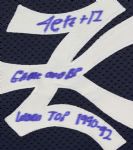 1990-92 Jim Leyritz New York Yankees Signed Game Worn Batting Practice Jersey (MEARS LOA/JSA/Player LOA)