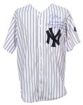 2013 Jim Leyritz New York Yankees Signed Old Timers Game Worn Jersey (MEARS LOA/JSA/Player LOA)