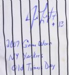2007 Jim Leyritz New York Yankees Signed Old Timers Game Worn Uniform Pants (MEARS LOA/JSA/Player LOA)