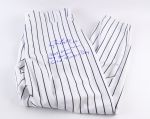 2005 Jim Leyritz New York Yankees Signed Old Timers Game Worn Uniform Pants (MEARS LOA/JSA/Player LOA)