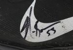 2011-12 Navarro Bowman San Francisco 49ers Signed Game Worn Nike Cleats (MEARS LOA/JSA)
