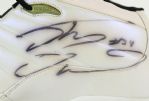 2001 circa Shaquille O'Neal Los Angeles Lakers Signed Game Worn Dunk Sneakers (MEARS LOA/Full JSA Letter)