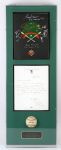 1995 (September 6) Cal Ripken Baltimore Orioles 2,131st Consecutive Game Played 34" x 13" x 5" Display w/ Game Used Bsaeball & Umpire Signatures (MEARS LOA)