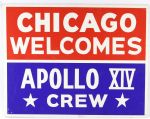 1970's-80 NASA Chicago Welcome Broadside Collection - Lot of 6 w/ Apollo, Skylab & Columbia Missions