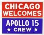 1970's-80 NASA Chicago Welcome Broadside Collection - Lot of 6 w/ Apollo, Skylab & Columbia Missions