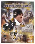 2004 Brett Favre Green Bay Packers Signed "Indestructible" 200th Consecutive Start 16" x 20" Photo (JSA)