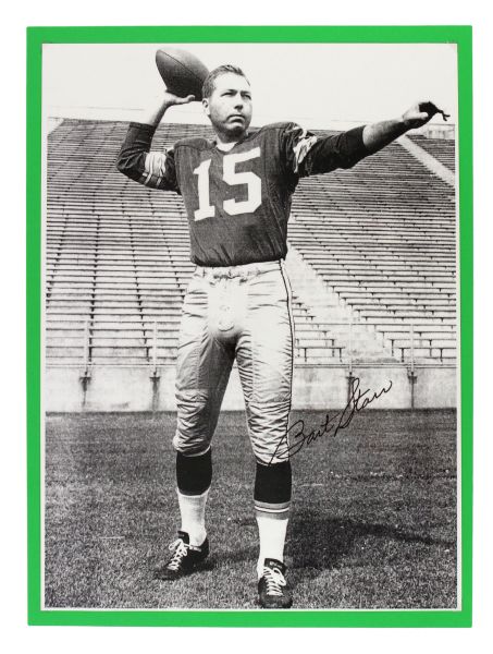 1980s Bart Starr Green Bay Packers Signed 16" x 20" Photo (JSA)