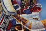 1995-96 Colorado Avalanche Memorabilia Collection - Lot of 3 w/ 14 x 50 Stanley Cup Champions Framed Street Signed & Team Signed Litho/Pennant (JSA)