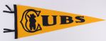 1950s-90s Baseball Full Size Pennant Collection - Lot of 6 w/ New York Yankees, Washington Senators, Chicago White Sox, Chicago Cubs 