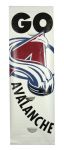 1995-2000's Colorado Avalanche Stadium Banner Collection - Lot of 9 w/ Stanley Cup Champions & More 