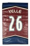 1995-2000's Colorado Avalanche Stadium Banner Collection - Lot of 9 w/ Stanley Cup Champions & More 