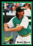 1992 Robin Yount Milwaukee Brewers Teagues League Baseball Card 