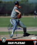 1986-92 Milwaukee Brewers Dan Plesac Autographed 8x10 Color Photo (JSA)