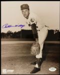 1963-65 Carlton Willey New York Mets Signed 8" x 10" Color Photo (JSA)