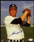 1965-70 72-80 John Hiller Detroit Tigers Signed 8 x 10 Color Photo (JSA)