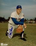 1966-67 New York Mets Bob Shaw Autographed 8x10 Color Photo (JSA)