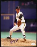 1989-90 Doug Bair Pittsburgh Pirates Signed 8 x 10 Color Photo (JSA)