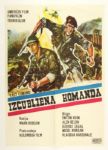 1966 Izgubljena Komanda (Lost Command) Original Serbo-Croatian 19" x 27" Poster