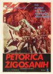 1978 Petorica Zigosanih (Inglorious Bastards) Serbo Croatian 19"x27" Poster 