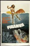 1978 Piranha 1-Sheet (27"x41") Original Movie Poster  Starring Kevin  McCarthy