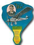 1927-28 Charles Lindbergh Advertising Fan