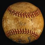 1952 (August 24) Robin Roberts Philadelphia Phillies Single Signed Wrigley Field Game Used Baseball (MEARS LOA/JSA)