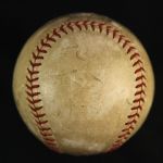 1936-40 Dizzy Dean St. Louis Cardinals Signed ONL Frick Game Used Baseball (MEARS LOA)