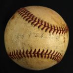 1940s circa Joe Medwick Cardinals/Browns/Giants Single Signed Baseball (MEARS LOA)