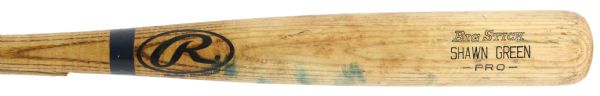 2004 Shawn Green Los Angeles Dodgers Rawlings Adirondack Professional Model Game Used Bat (MEARS LOA)
