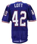 1990 Exceptional Ronnie Lott San Francisco 49ers Game Worn Pro Bowl Jersey (MEARS A10)