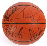 1994-95 Chicago Bulls Team Signed Basketball w/ 13 Signatures Including Scottie Pippen & More (JSA)