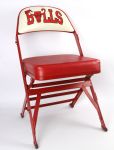 1990s Chicago Bulls Padded Flip Seat Folding Chair