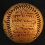 1949 (August 28) Ted Wilks St. Louis Cardinals ONL Frick Game Used Victory Baseball (MEARS LOA)