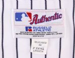2001 (post 911) Derek Jeter New York Yankees Game Worn Home Jersey (MEARS A10)