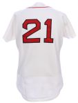 1984 Roger Clemens Pawtucket Red Sox International League Signed Game Worn Home Jersey (MEARS A10 / Team LOA/MLB Hologram)