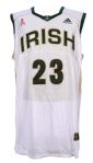 2003 LeBron James St. Vincent St. Mary Fighting Irish Sage Pango Tournament Uniform (MEARS LOA)