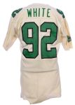 1985-90 Reggie White Philadelphia Eagles Game Worn Road Jersey (MEARS A9.5)
