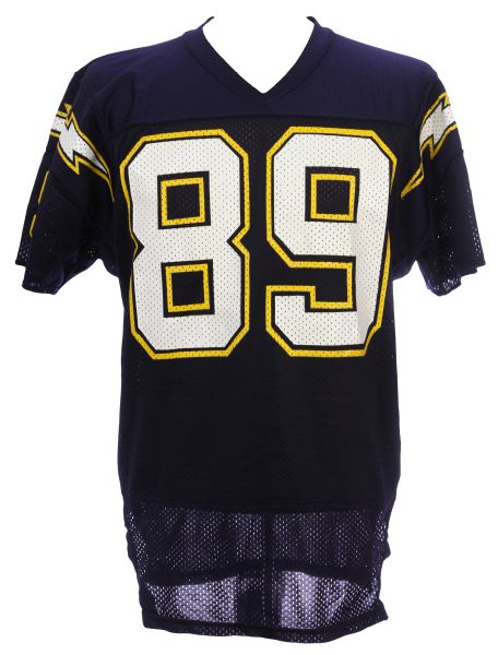 1988 Darren Flutie San Diego Chargers Home Jersey (MEARS LOA)