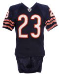 2009 (December 6) Devin Hester Chicago Bears Signed Game Worn Home Jersey (MEARS A10 / JSA)