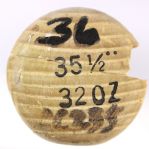 1989 Albert (Joey) Belle Cleveland Indians Cooper Professional Model Game Used Bat (MEARS LOA) Bell Misprint