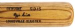 1978 Ozzie Smith San Diego Padres Signed H&B Louisville Slugger Professional Model Game Used Bat (MEARS A9 /JSA) Rookie Season