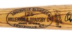1978 Ozzie Smith San Diego Padres Signed H&B Louisville Slugger Professional Model Game Used Bat (MEARS A9 /JSA) Rookie Season
