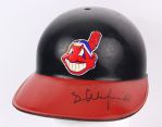 1995 Dave Winfield Cleveland Indians Signed Game Worn Batting Helmet (MEARS A10 /JSA)