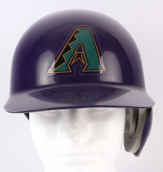 2002 Arizona Diamondbacks Team Issued Batting Helmet (MEARS LOA)