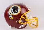 2000's Art Monk Washington Redskins Singed Full Size Display Helmet (JSA)