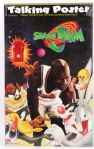 1996 Michael Jordan Looney Tunes Space Jam 20" x 32" Talking Poster